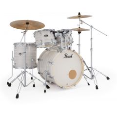 Pearl Export fusion 20" + pack HWP-834 Slipstream White + pack cymbales PX - Vue 2